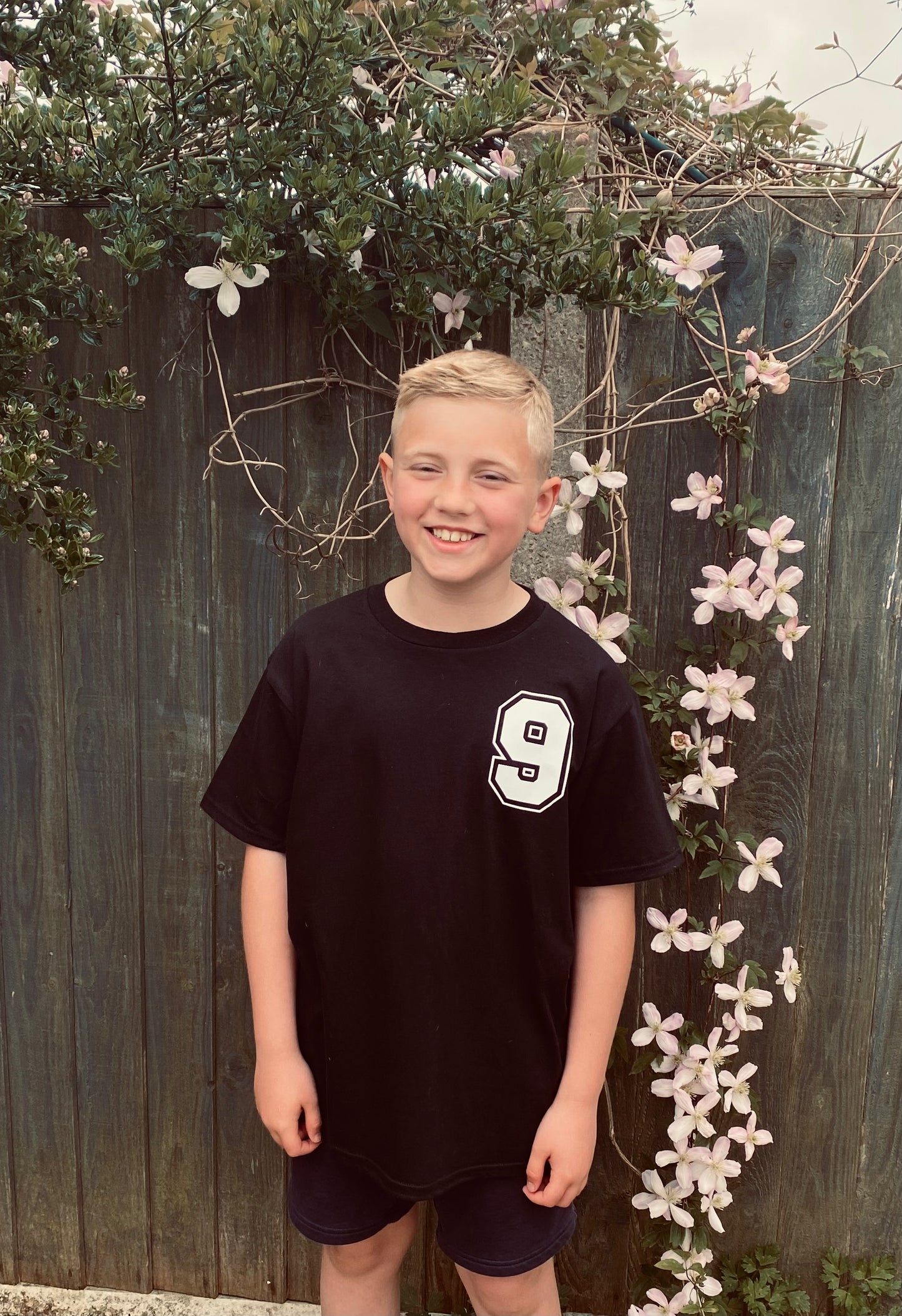 Baseball Style Personalised Birthday T Shirt