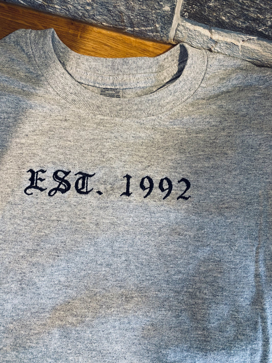 Personalised Adult Est. T-Shirt