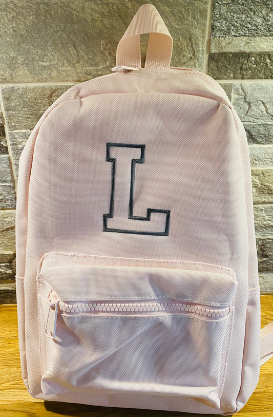Personalised Initial Mini Backpack