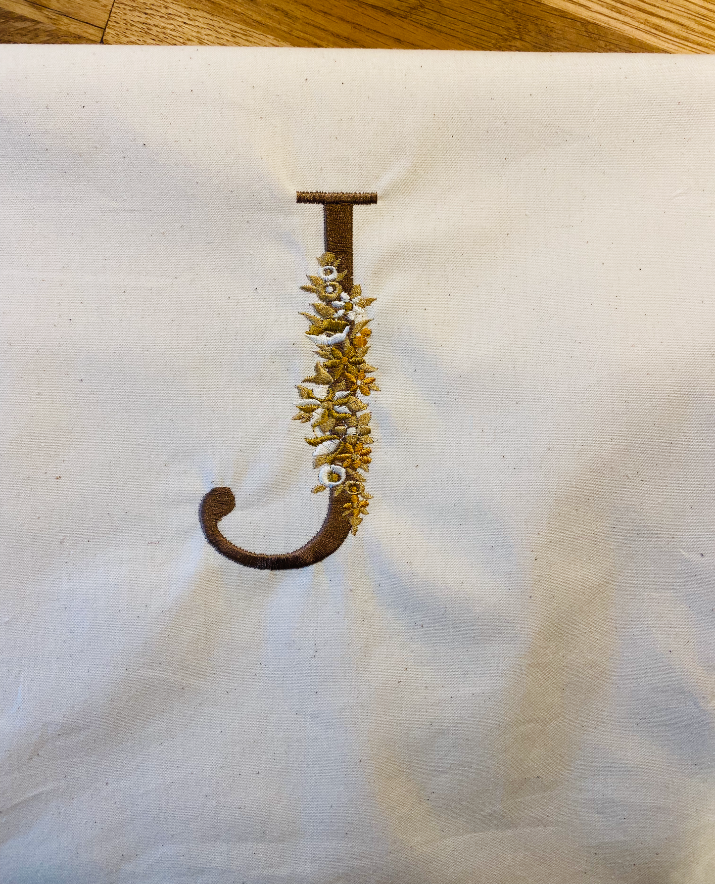 Embroidered Personalised Tote Bag