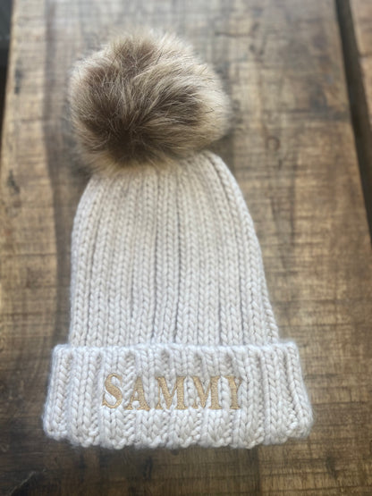 Pom Pom Hat