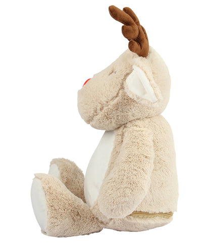 Personalised Embroidered Reindeer Teddy