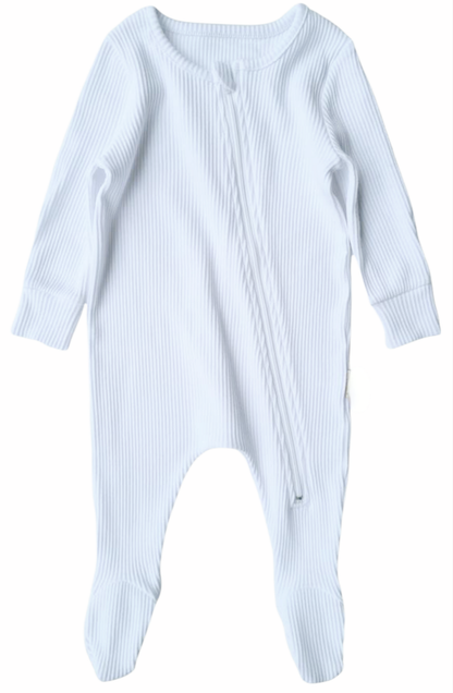 Personalised Ribbed Babygrow Romper