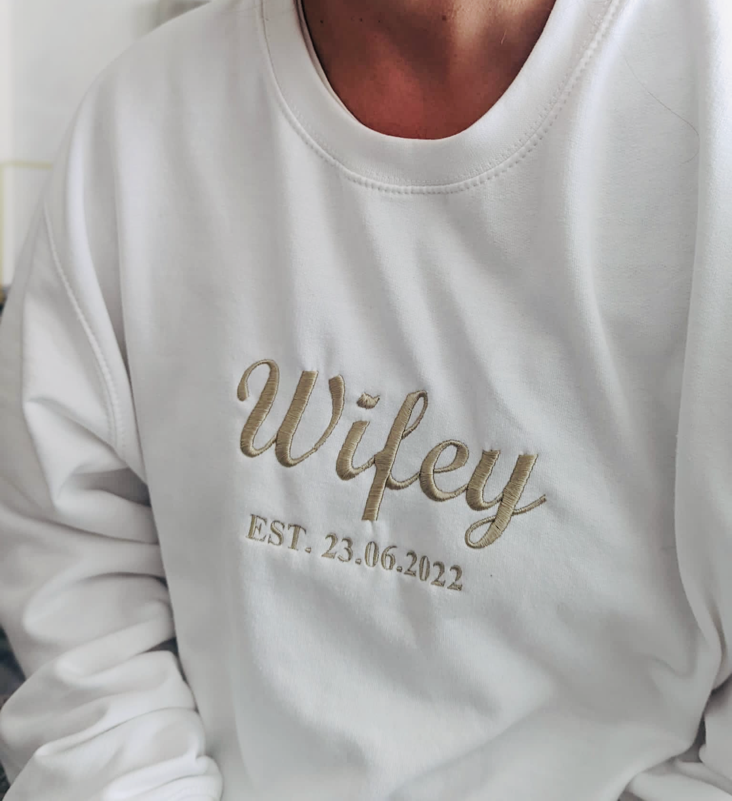 Personalised Bride Sweatshirt