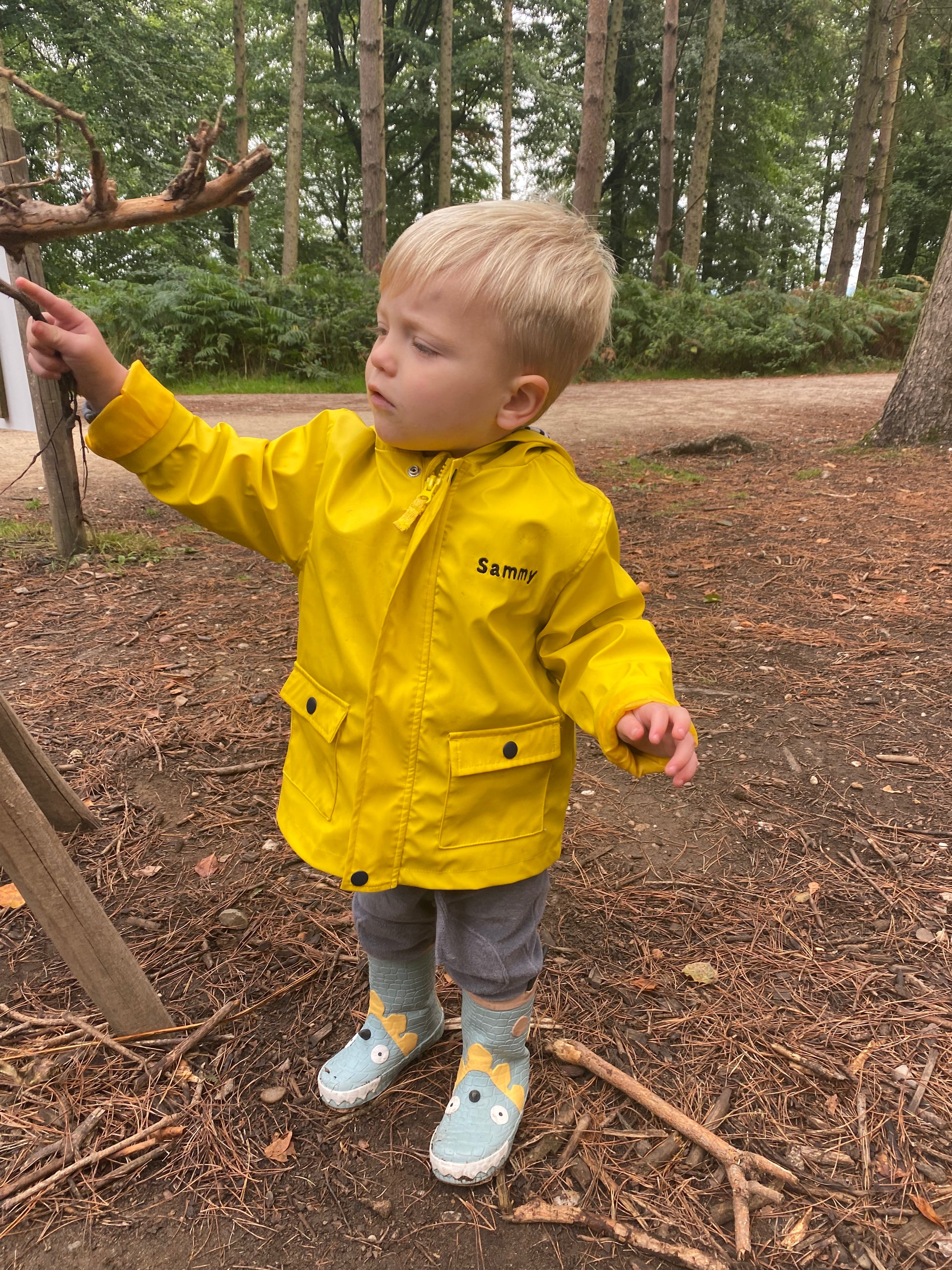 Child raincoat and boots sales