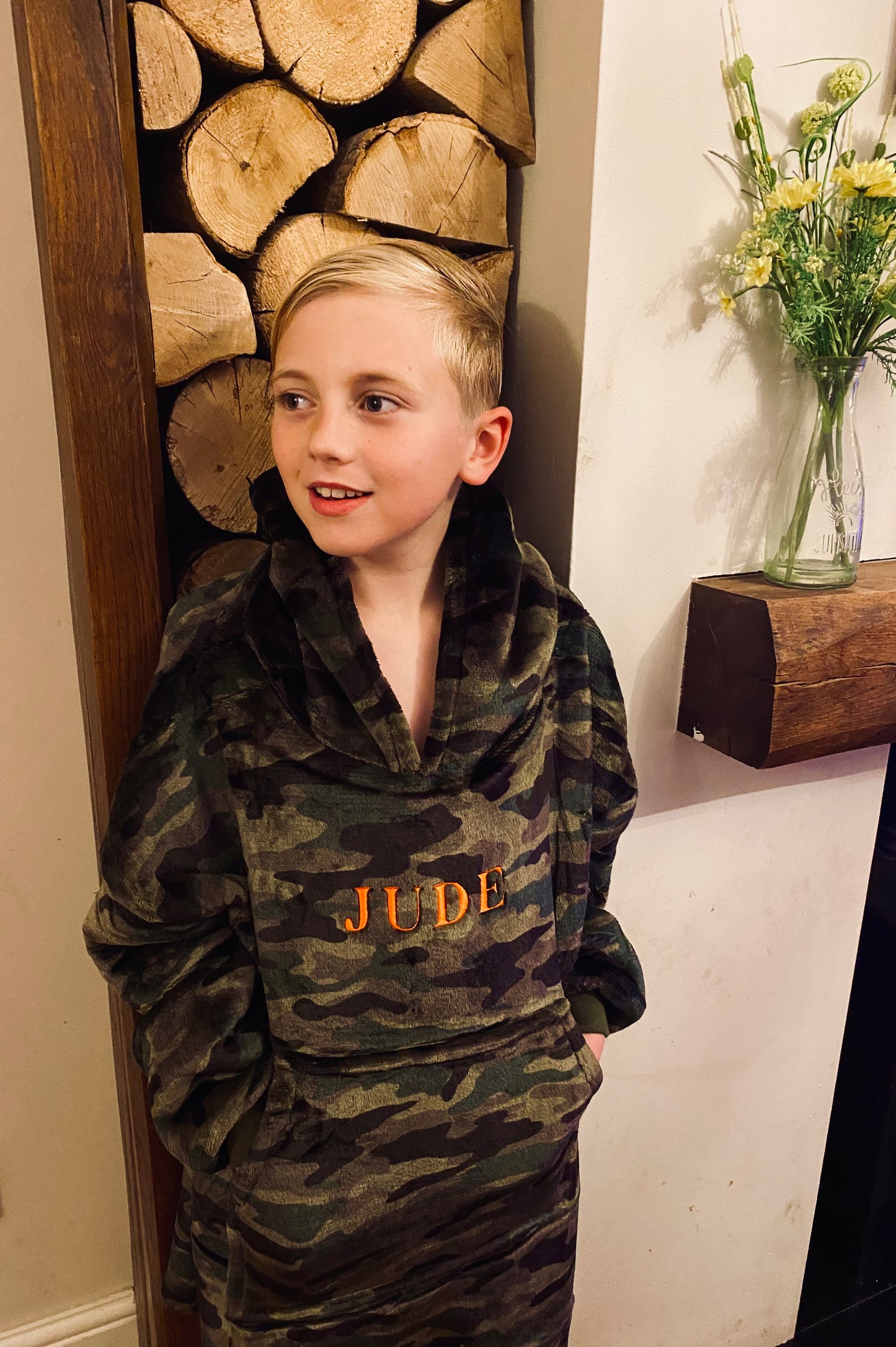Kids Personalised Hooded Blanket