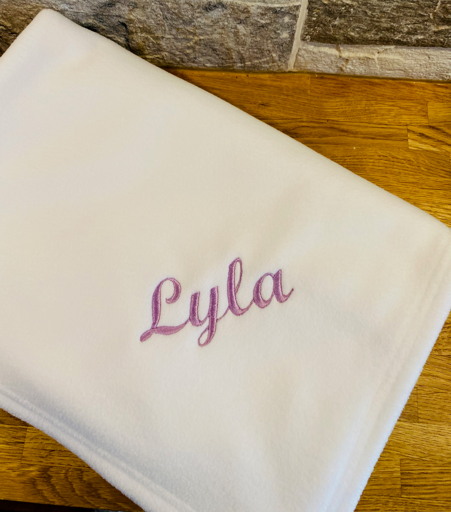 Personalised Soft Fleece Blanket