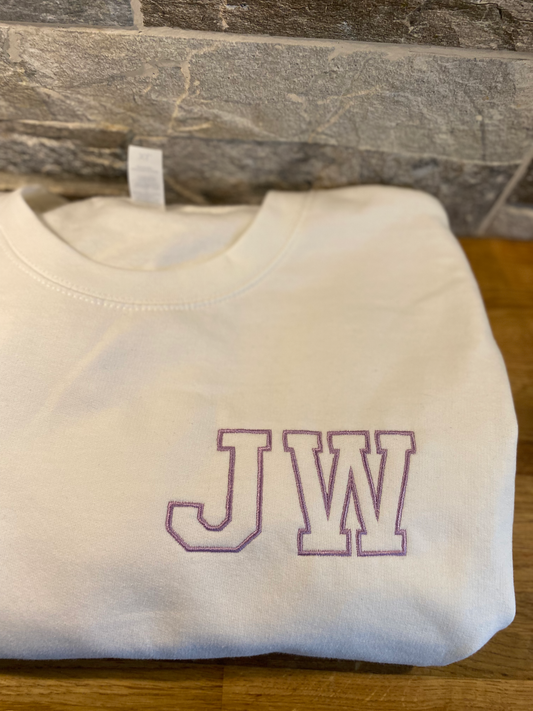 Varsity Initial Sweatshirt