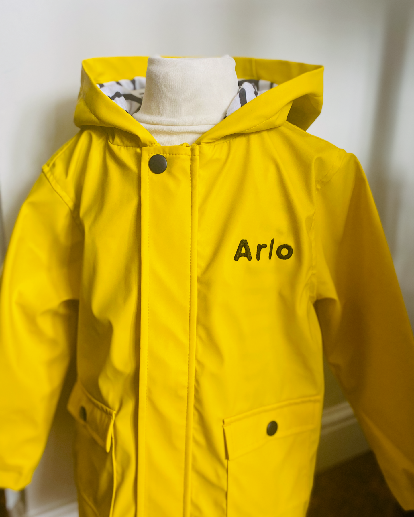 Twin Personalised Toddler Raincoat