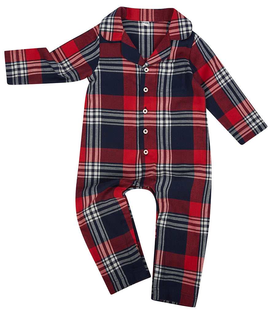 Tartan Personalised Romper